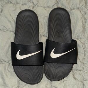 Nike Black Slide Sandals